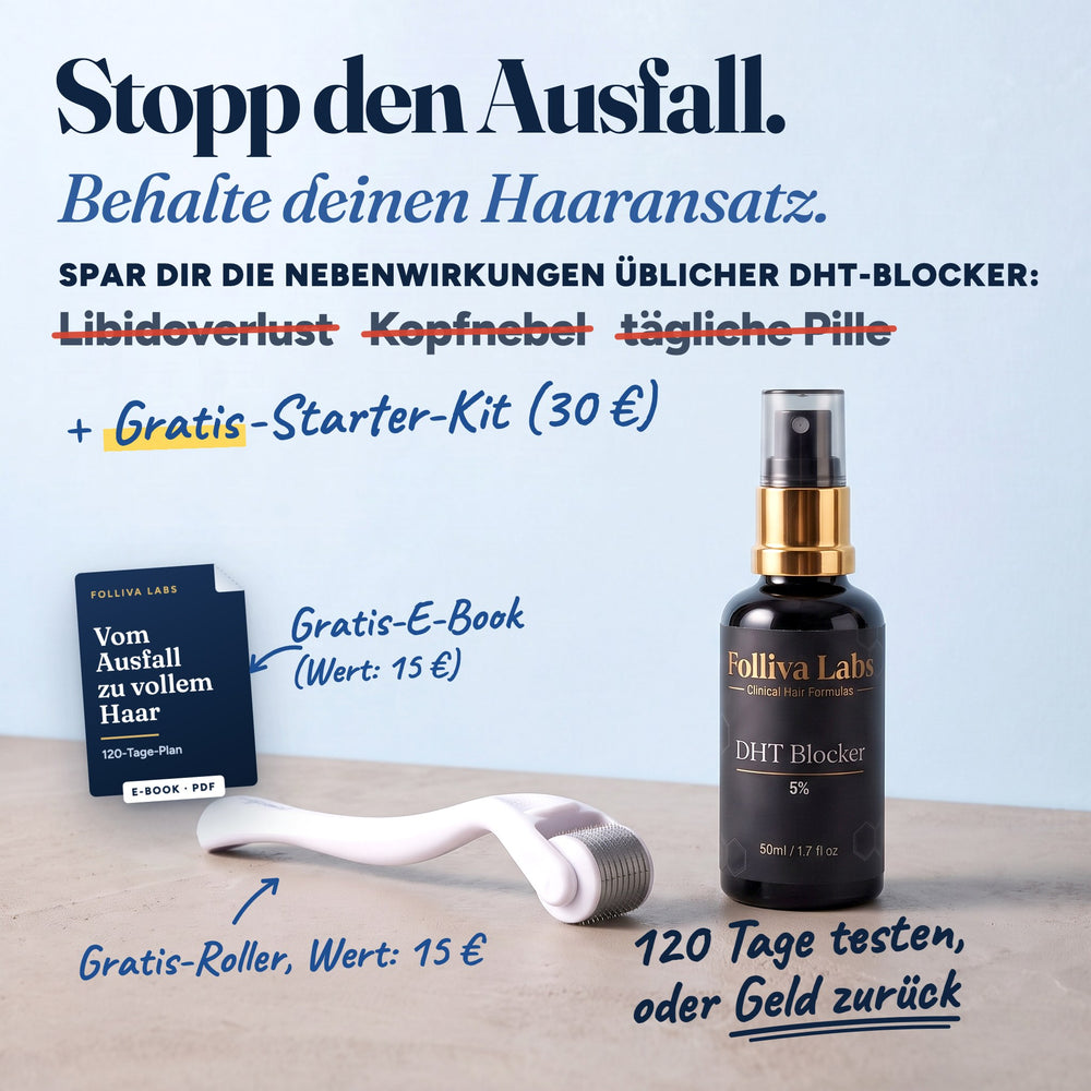 Folliva DHT Blocker mit Gratis Starter-Kit